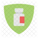 Vaccine Injection Security Icon