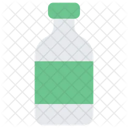 Vaccine Bottle  Icon