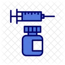 Vaccine Bottle  Icon