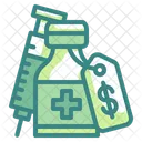 Vaccine Cost  Icon