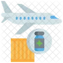 Vaccine Delivery Logistic Delivery Icon