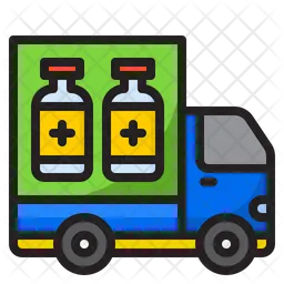 Vaccine Delivery  Icon