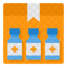 Vaccine Delivery Box  Icon