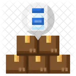 Vaccine Delivery Box  Icon