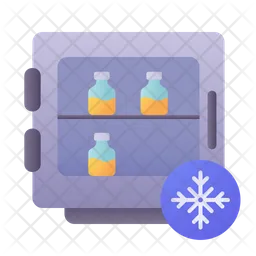 Vaccine Frozen  Icon