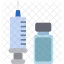 Injection Syringe Medical Icon