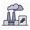 Factory Industry Vaccine Icon