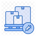 Vaccine Delivery Package Icon