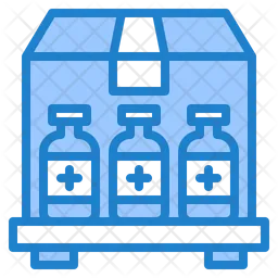 Vaccine Package  Icon