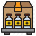 Vaccine Package Vaccine Box Delivery Icon