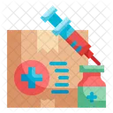 Vaccine Package Icon