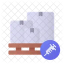 Vaccine Delivery Package Icon