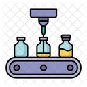 Vaccine Production Manufacture Icon