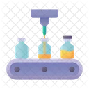 Vaccine Production Manufacture Icon