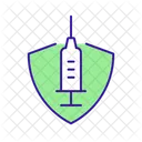 Vaccine providing strong protection  Icon