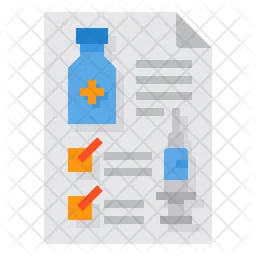 Vaccine Report  Icon