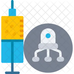 Vaccine Robot  Icon