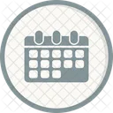 Calendar Covid Vaccine Schedule Icon