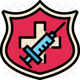 Vaccine shield  Icon