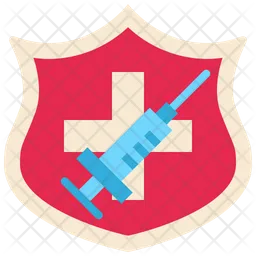 Vaccine shield  Icon