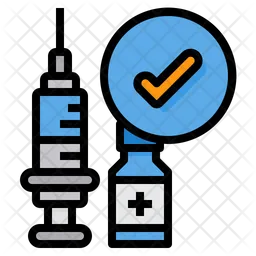 Vaccine Verification  Icon