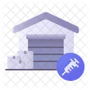Warehouse Vaccine Package Icon
