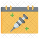 Vaccines Appointment Syringe Insulin Icon