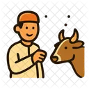 Qurbani Vache Abattage Icône