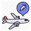 Aviao Entrega Vacina Icon