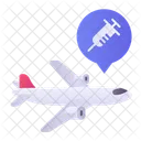 Aviao Entrega Vacina Icon