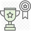 Vacio Medalla Premio Icon