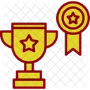 Vacio Medalla Premio Icon