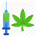 Cannabis Marihuana Droga Icono