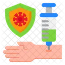 Vacunación contra el coronavirus  Icono