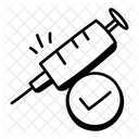 Vacunación hecha  Icono