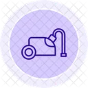 Vacuum Cleaner Color Circle Icon Icon