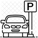 Estacionamento Vaga De Estacionamento Area De Estacionamento Ícone