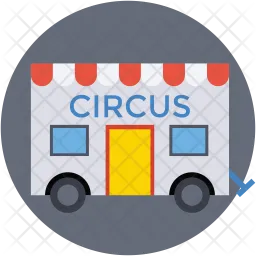 Carro de circo  Icono