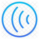 Onde Circulaire En Arriere Icon