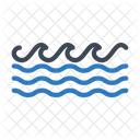 Mer Vagues Riviere Icône