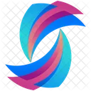 Vagues Logogramme Forme Icon