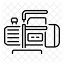 Vakuumpumpe Luftpumpe Druckhalter Symbol