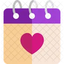 M Valentines Day Icon