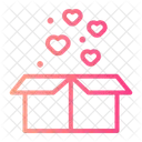 Valentine Valentines Day Gift Box Icon