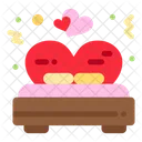 Valentine Bed Valentine Bed Icon