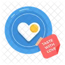 Valentine Breakfast Love Breakfast Romantic Breakfast Icon