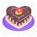 Valentine Cake Love Cake Heart Cake Icon