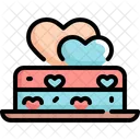 Cake Valentine Love Icon