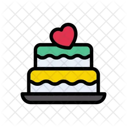 Valentine Cake  Icon