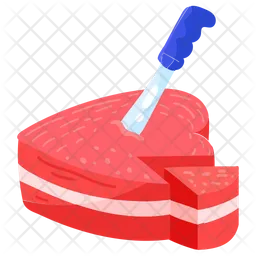 Valentine Cake  Icon
